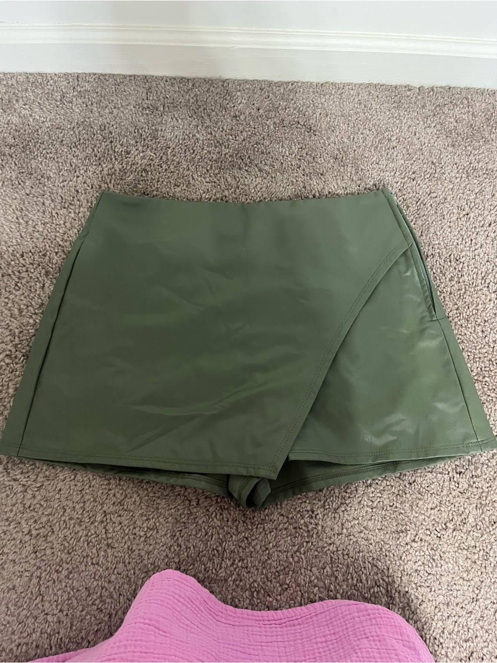 Altar’d State Olive Green Women's Skort